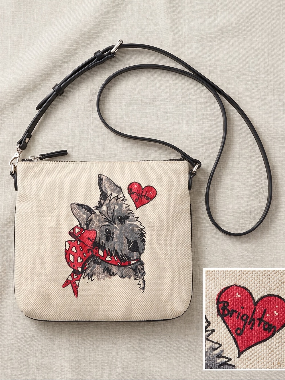 🐾 BRIGHTON COLLECTIBLE SCOTTI DOG CROSSBODY PURSE